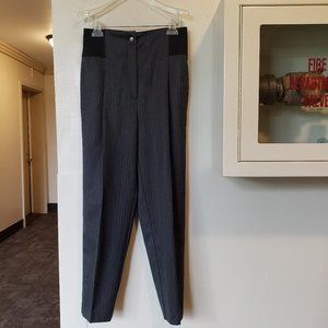 Women's Byblos Charcoal Gray Wool Pants Size 2